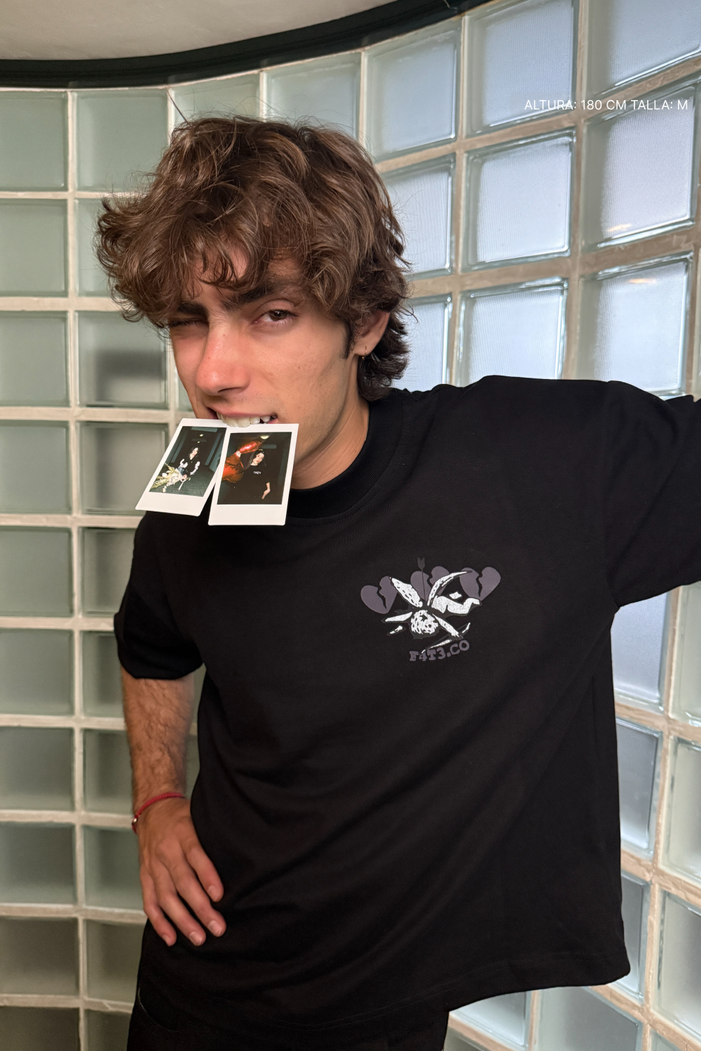 Cupid Ghosting Tee Black