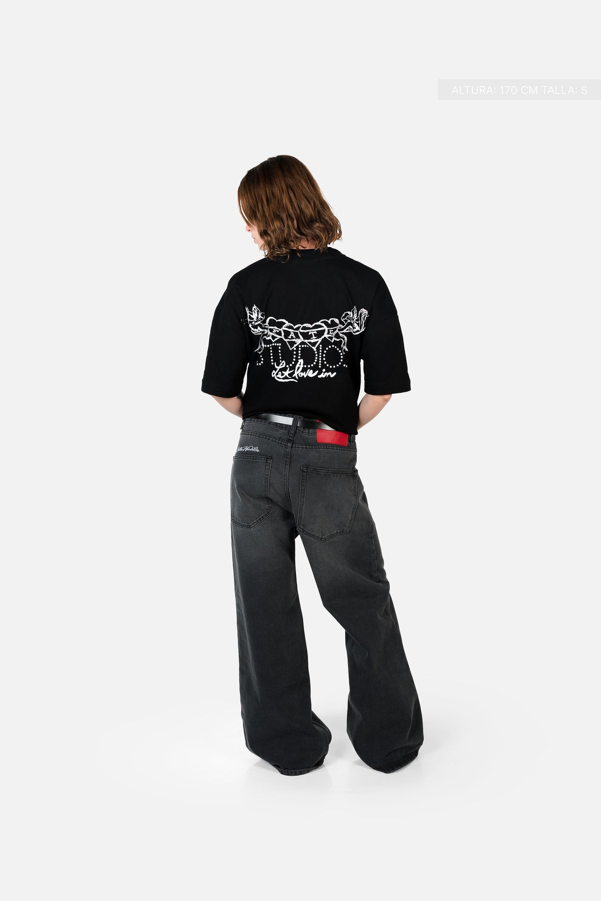 Fate Studios Let Love In Tee Black