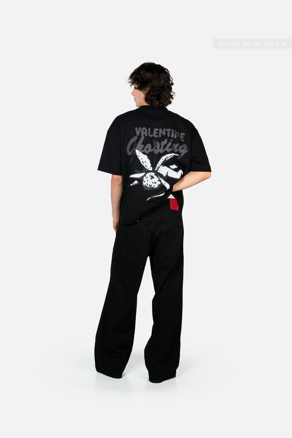 Cupid Ghosting Tee Black