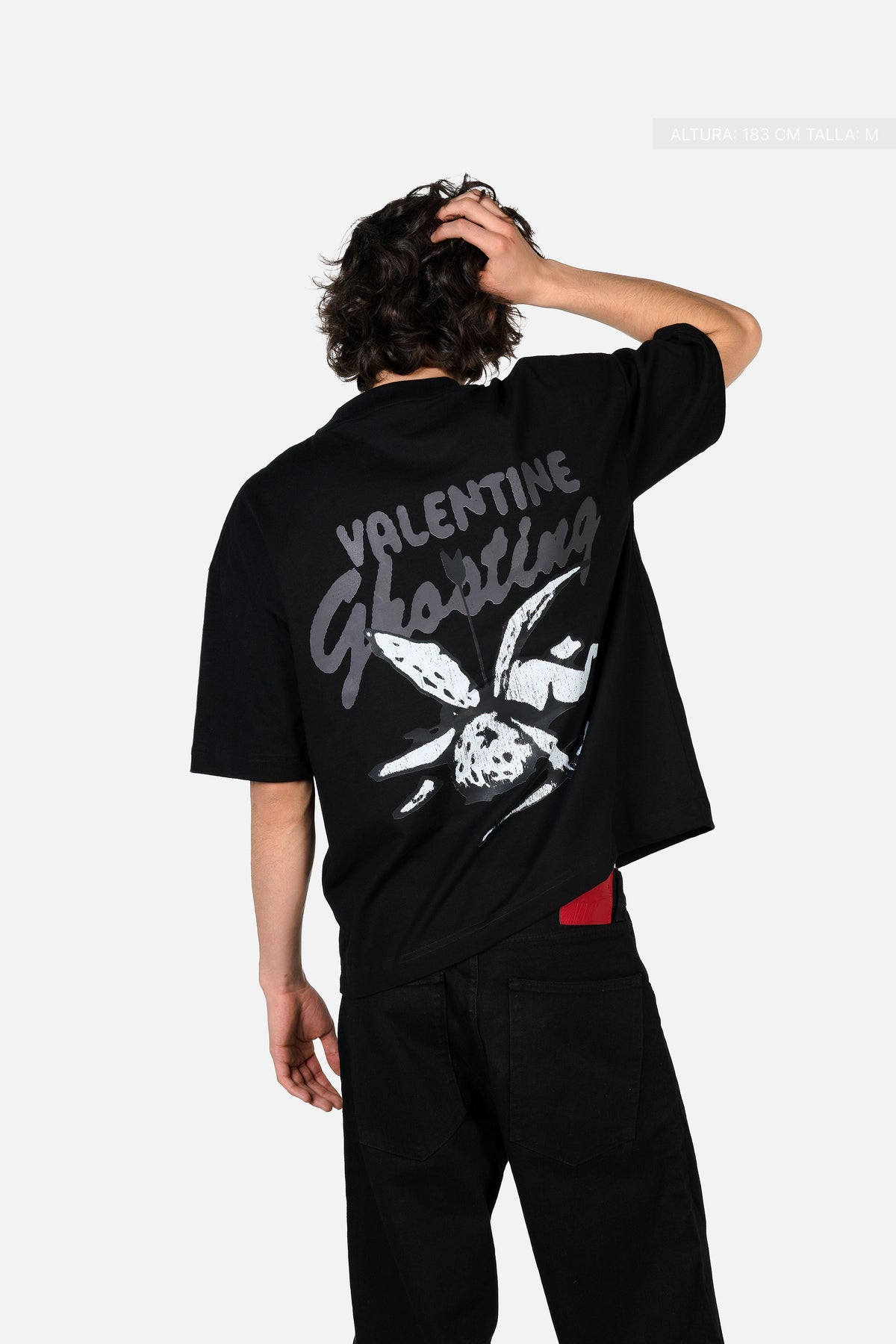 Cupid Ghosting Tee Black