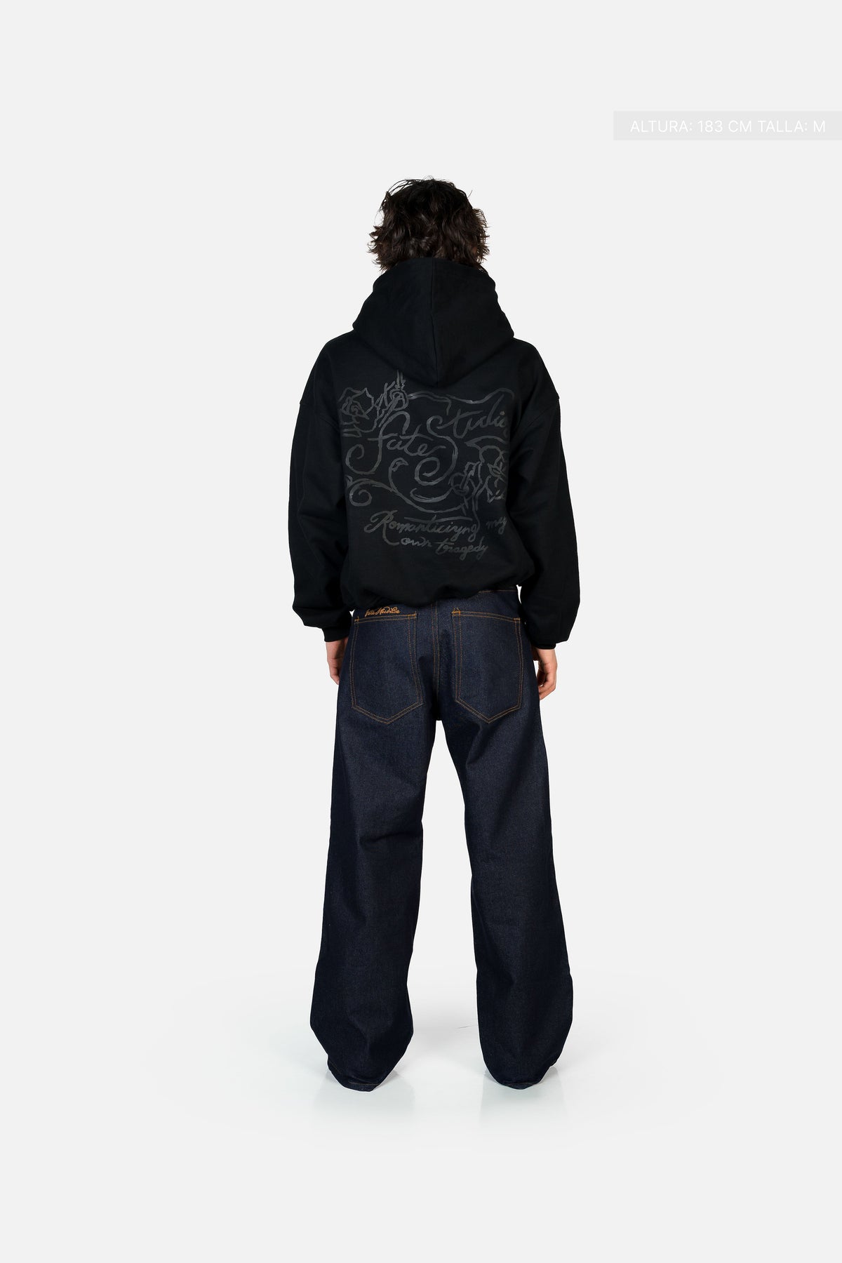 Romanticizing My Own Tragedy Hoodie Vantablack