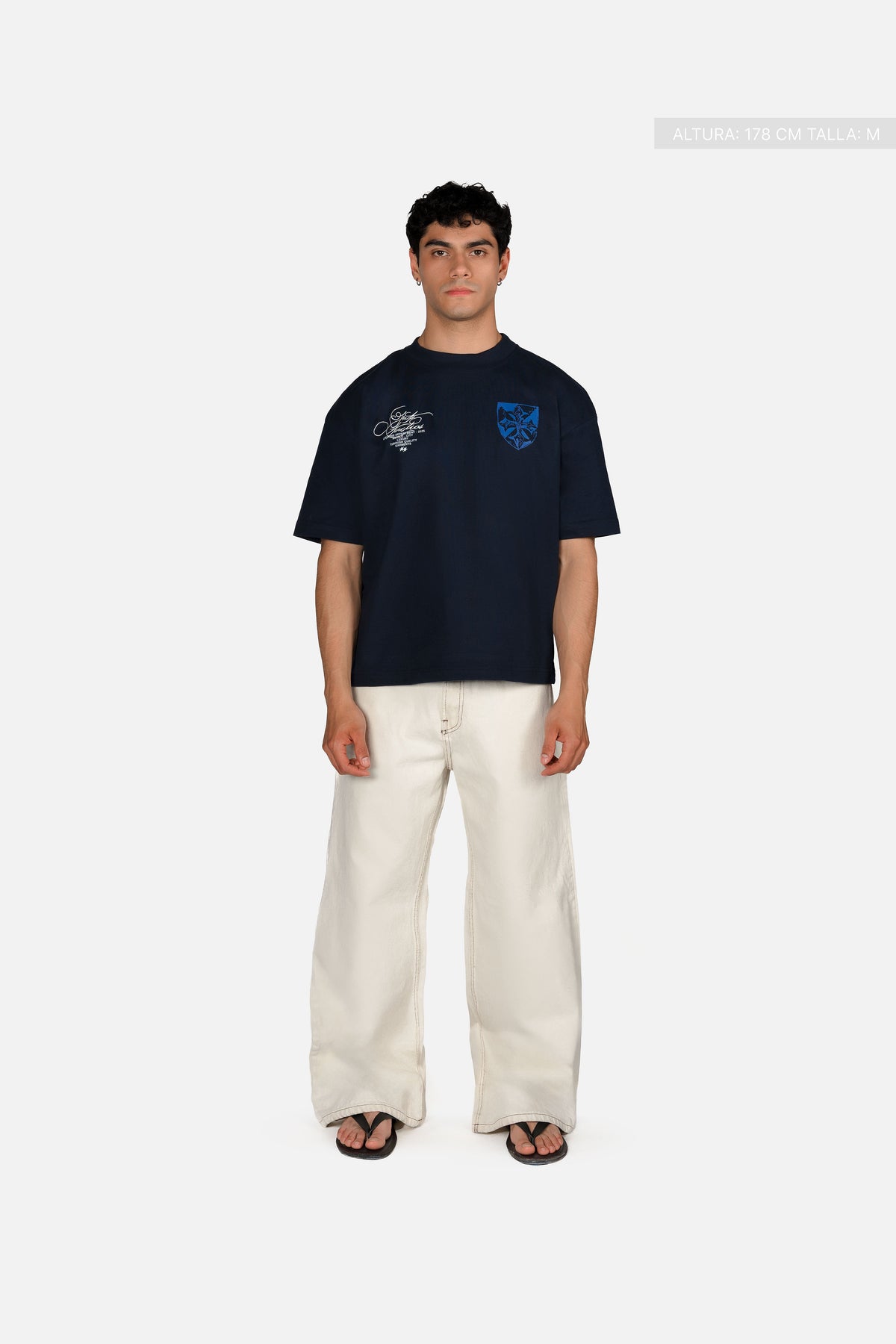 Fate Studios Emblem Tee Navy Blue
