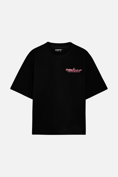 Born To Be A Champion Tee Black — back view