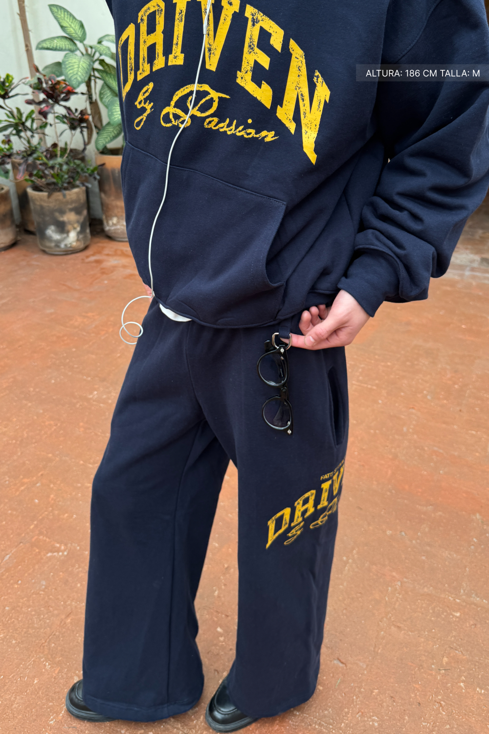 Driven By Passion Wide Pants Midnight Blue