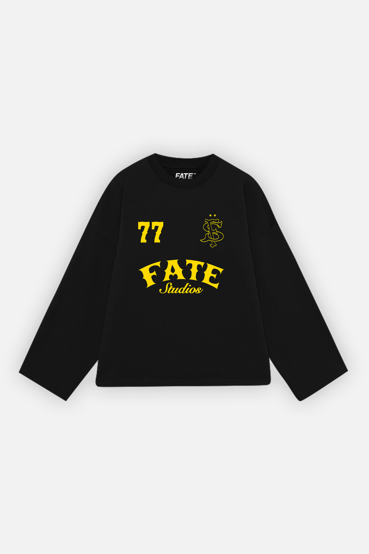 FS 77 Longsleeve Black — back view