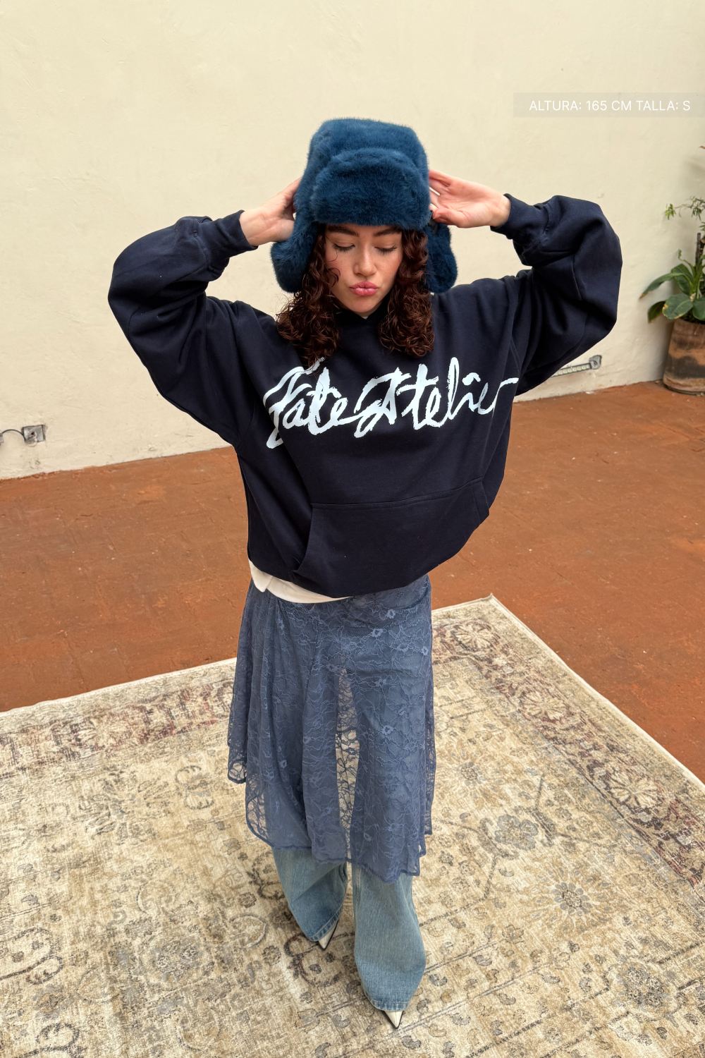 Fate Atelier Hoodie Midnight Blue