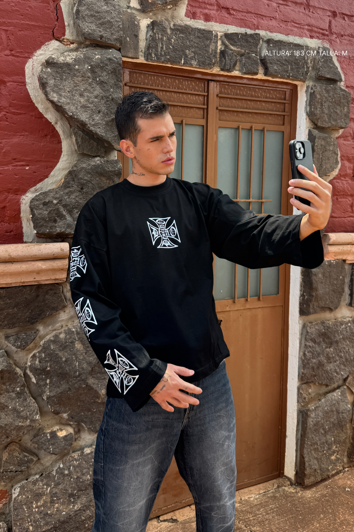 Destino Cross Longsleeve Black
