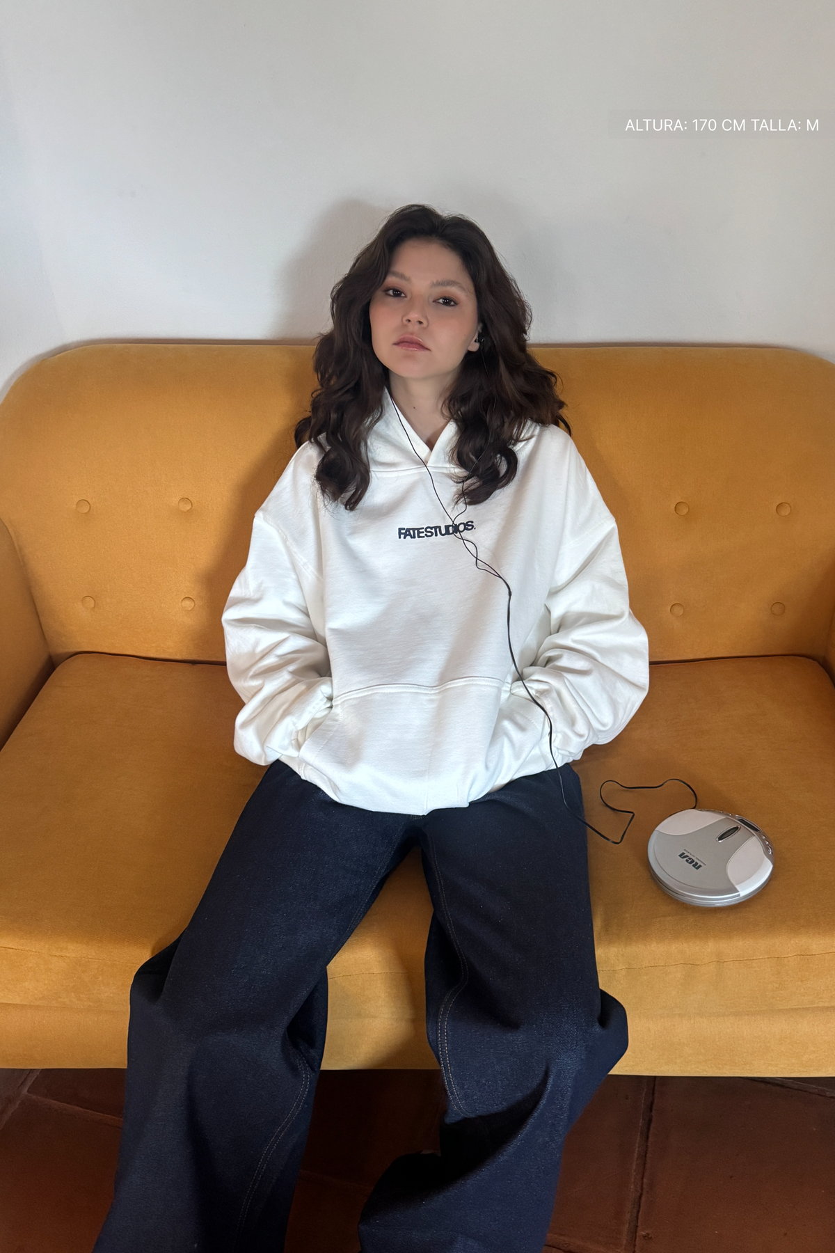 World Star Hoodie Ivory by FATE — view 2