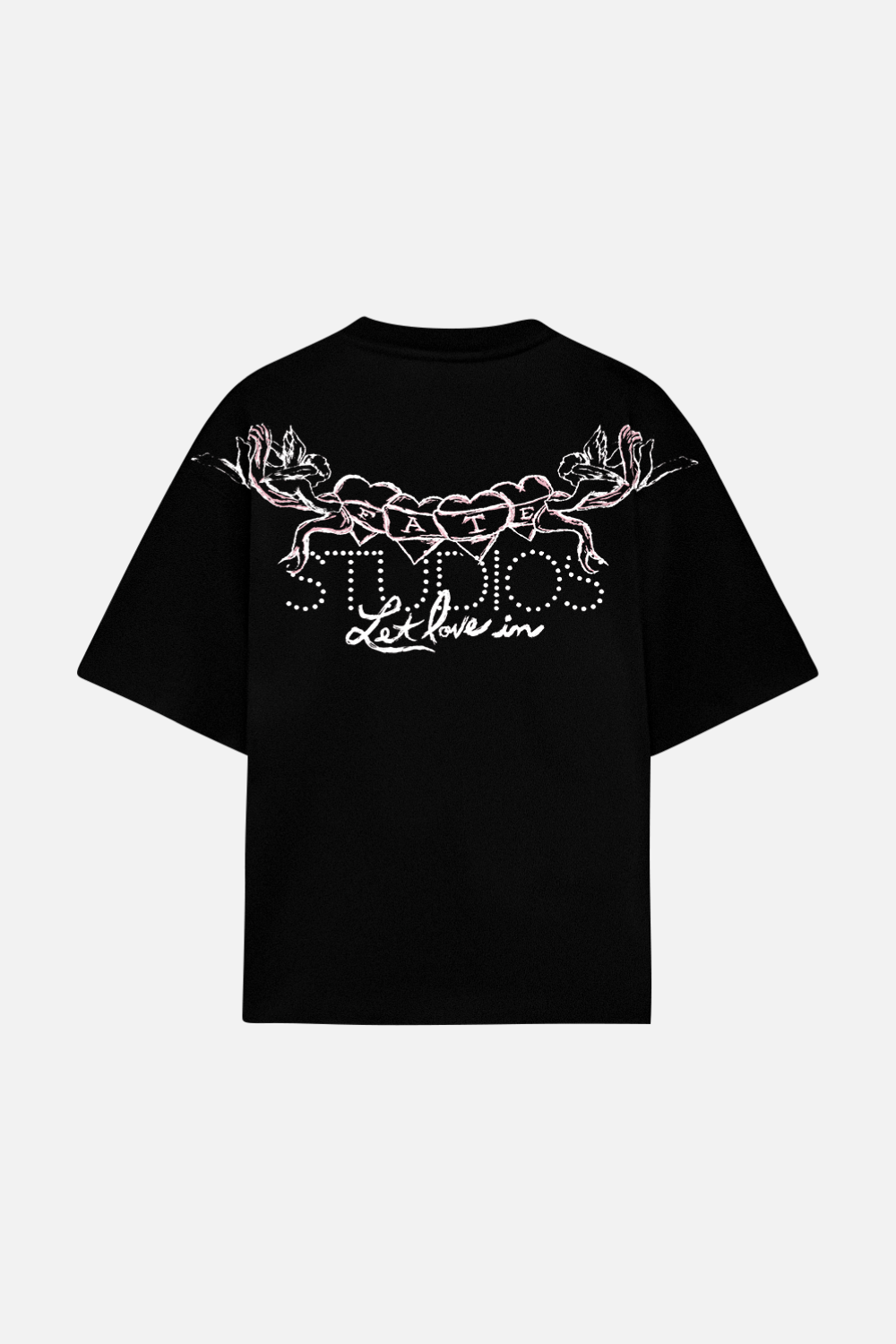Fate Studios Let Love In Tee Black