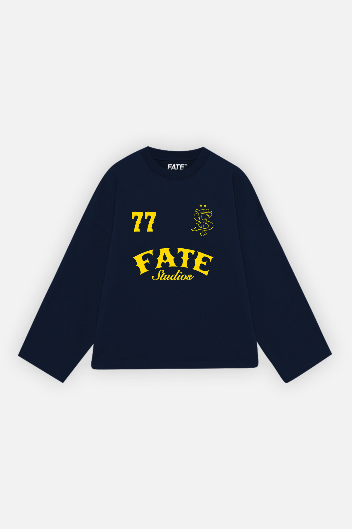 FS 77 Longsleeve Navy Blue — front view