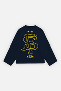 FS 77 Longsleeve Navy Blue — back view