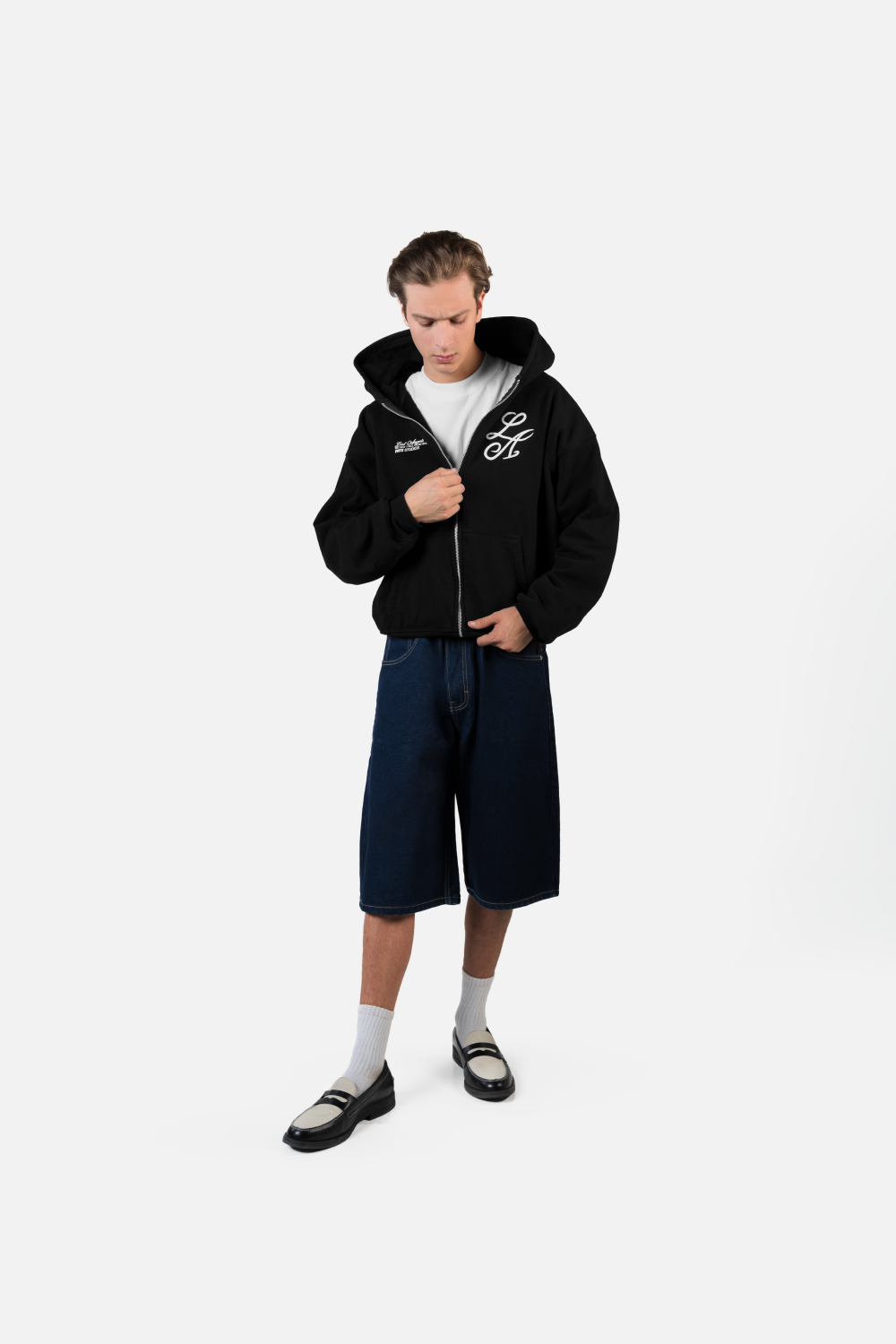 Fate Studios Lost Angels Zip Hoodie Vantablack