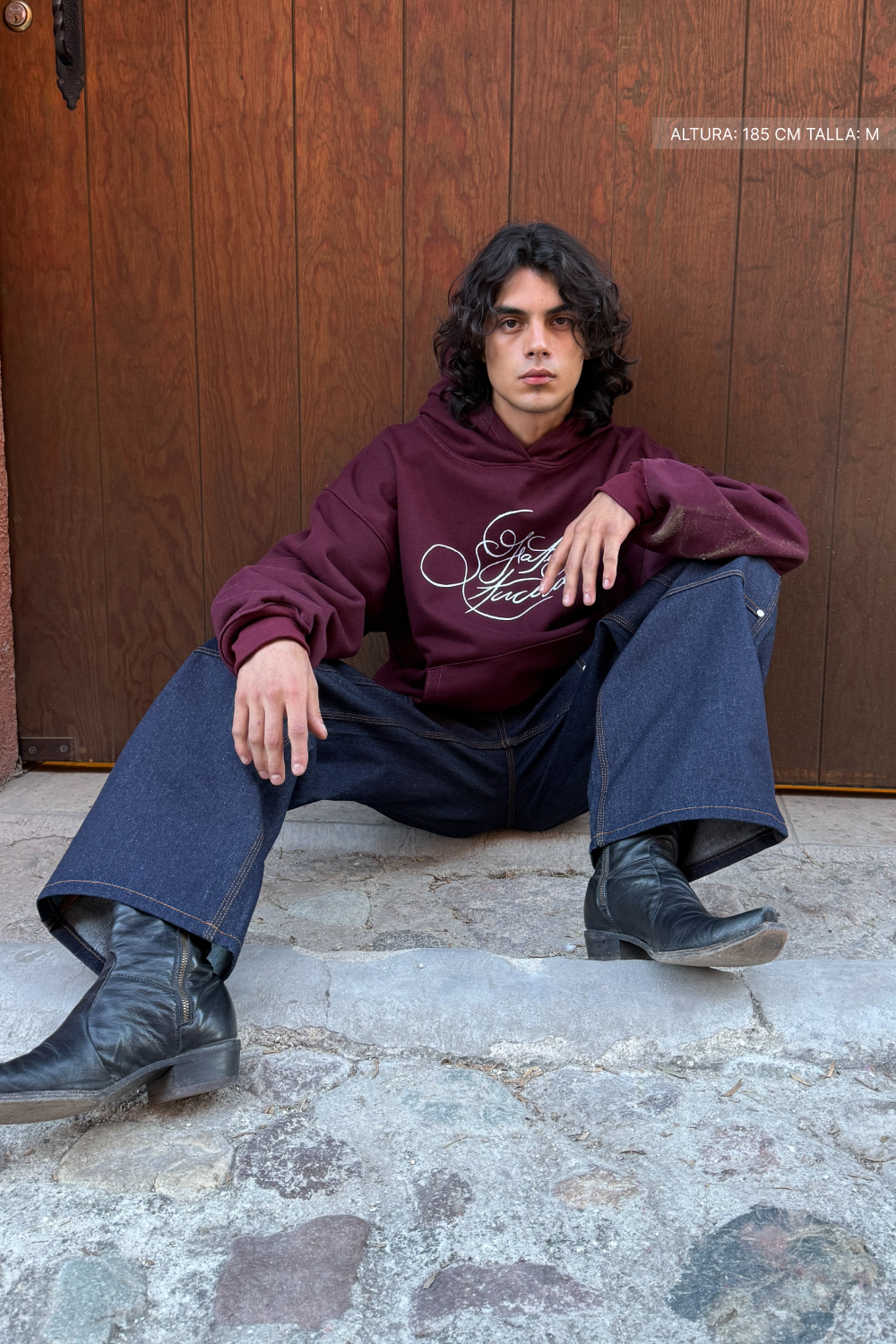 Fate Studios Emblem Hoodie Burgundy