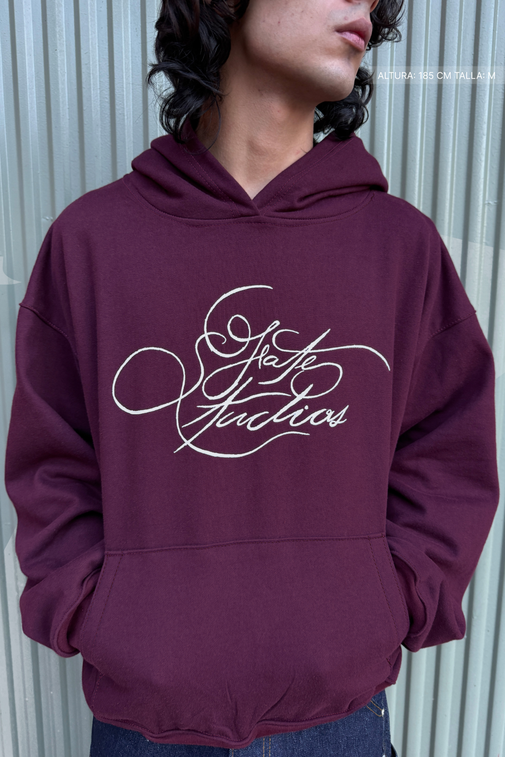 Fate Studios Emblem Hoodie Burgundy