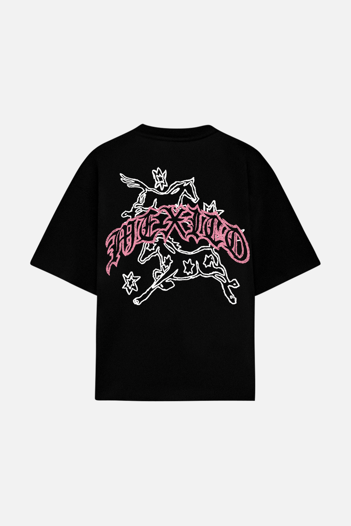 Fate Two Horse Sparks Tee Black