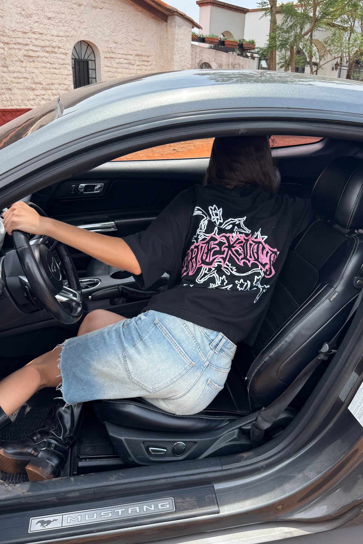 Fate Two Horse Sparks Tee Black