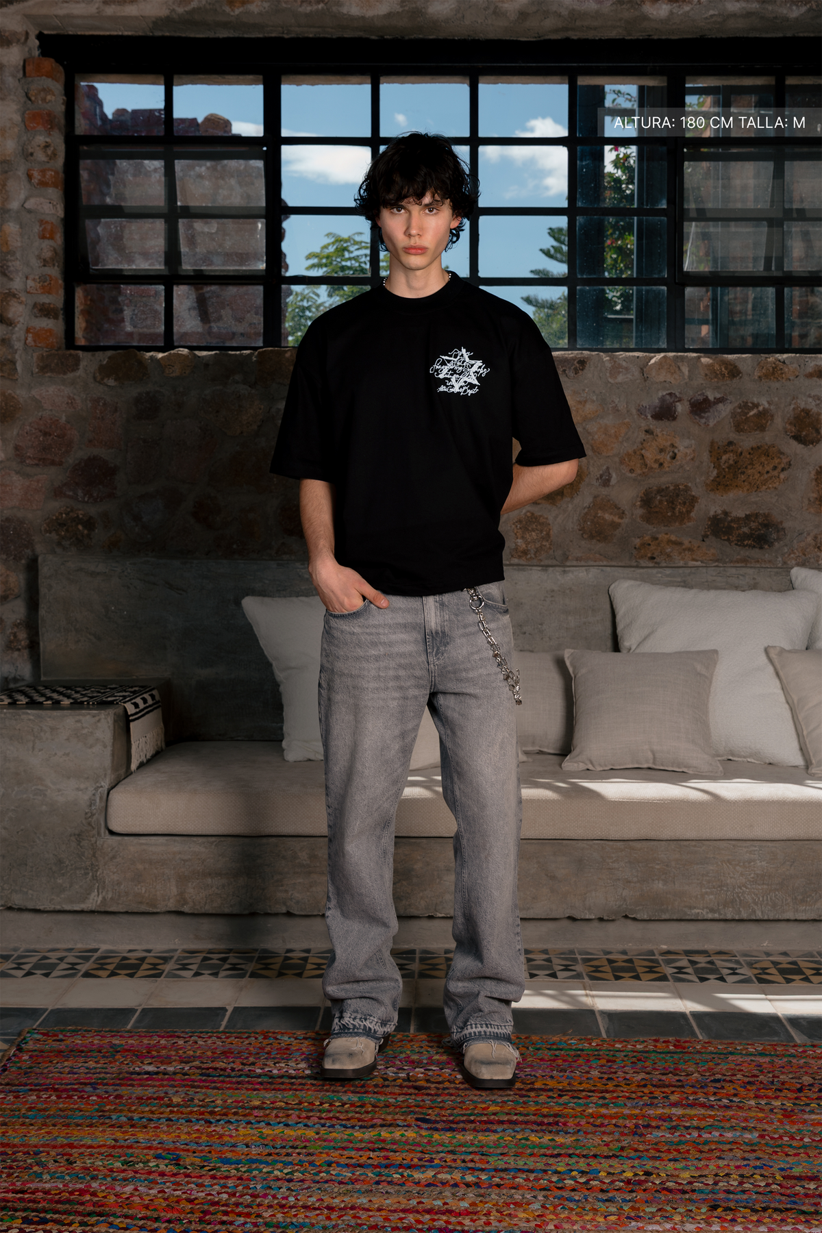 Fragile My Sparks Tee Black