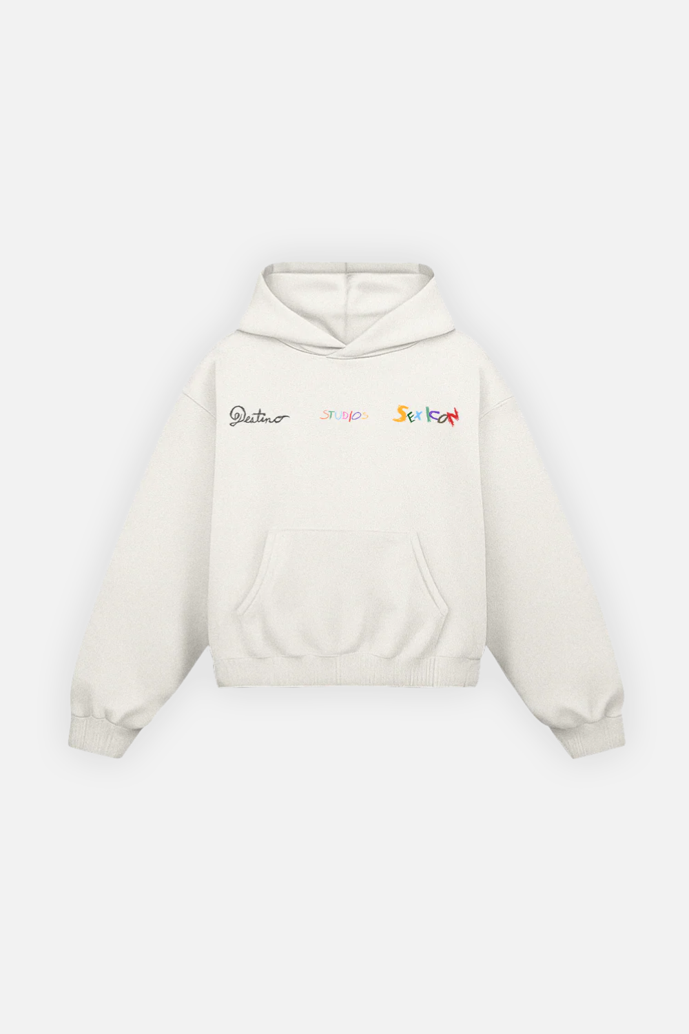 Sex Icon Crayons Hoodie Ivory