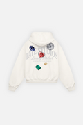 Gems Hoodie Ivory