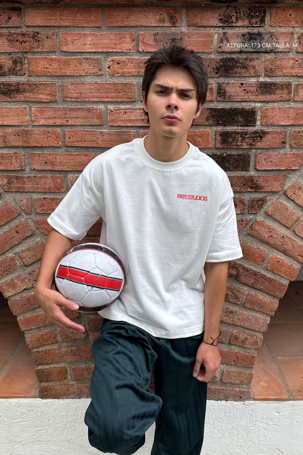 Game is over Tee Ivory — on-model front view