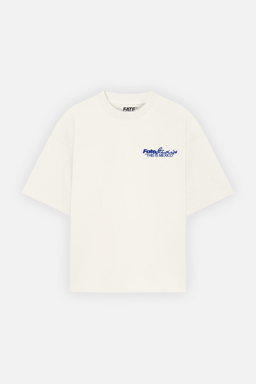Born To Be A Champion Tee Ivory — back view