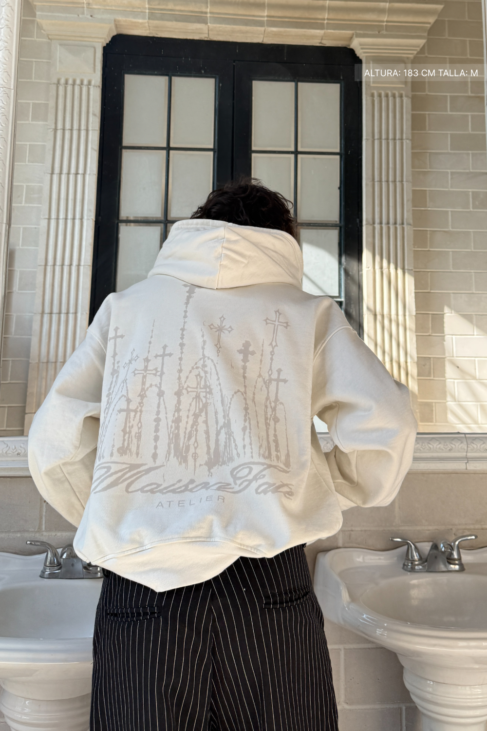Cathedral Light Hoodie Ivory