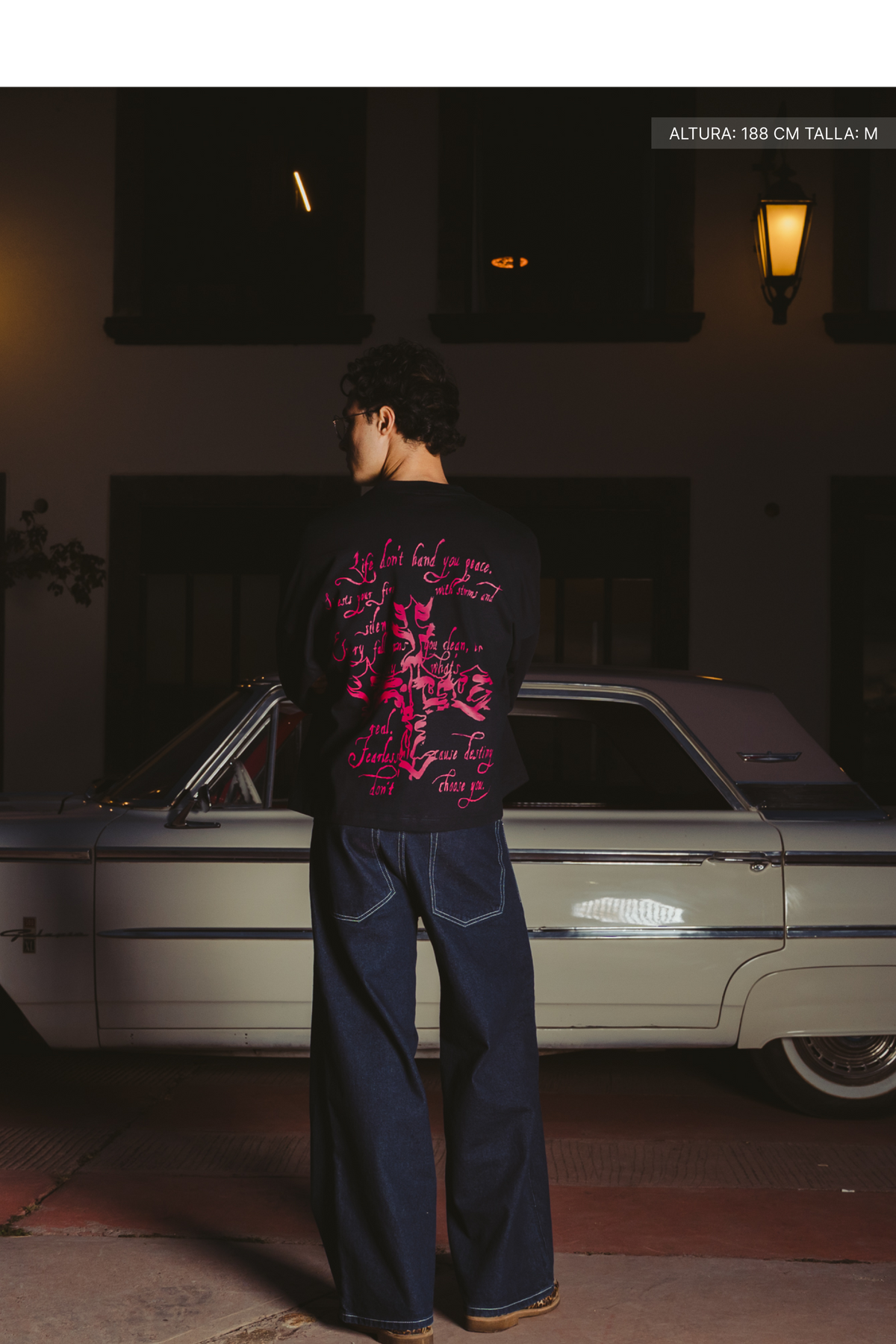 Letter Cross Longsleeve Navy Blue