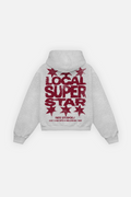 Local Super Star Hoodie Jasper Grey