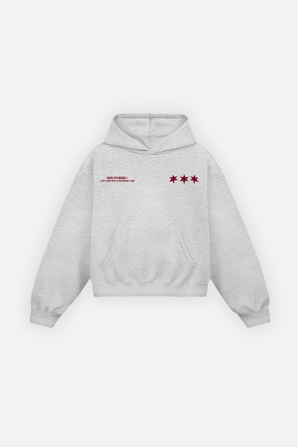 Local Super Star Hoodie Jasper Grey