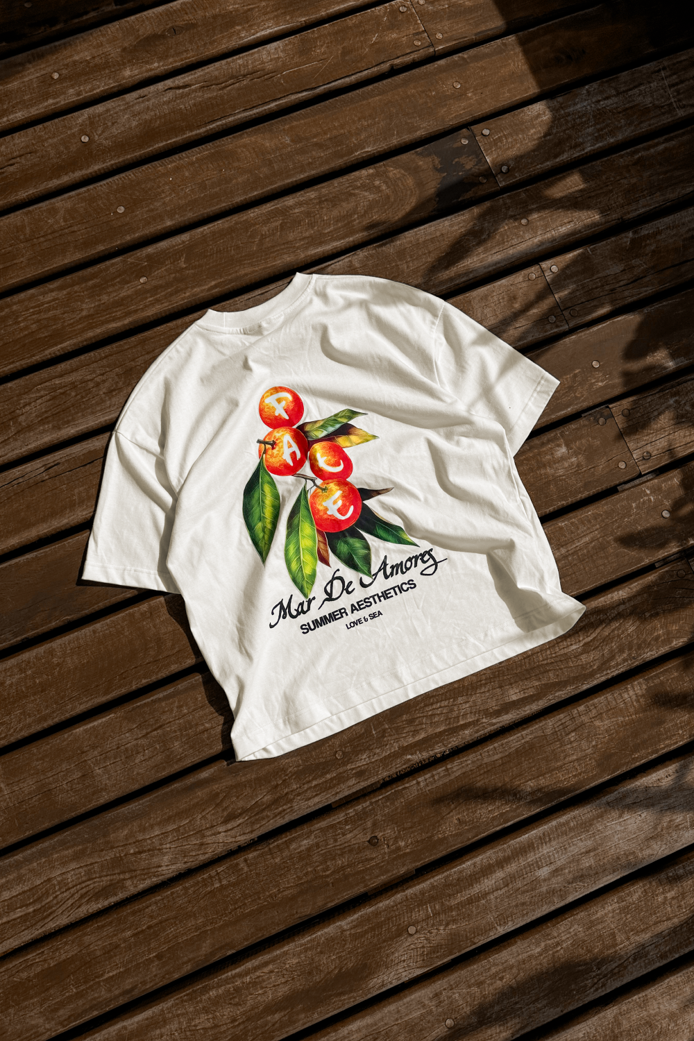 Tangerine Tee Ivory