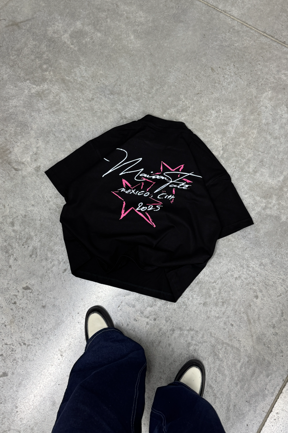 Maison Sparks Tee Black