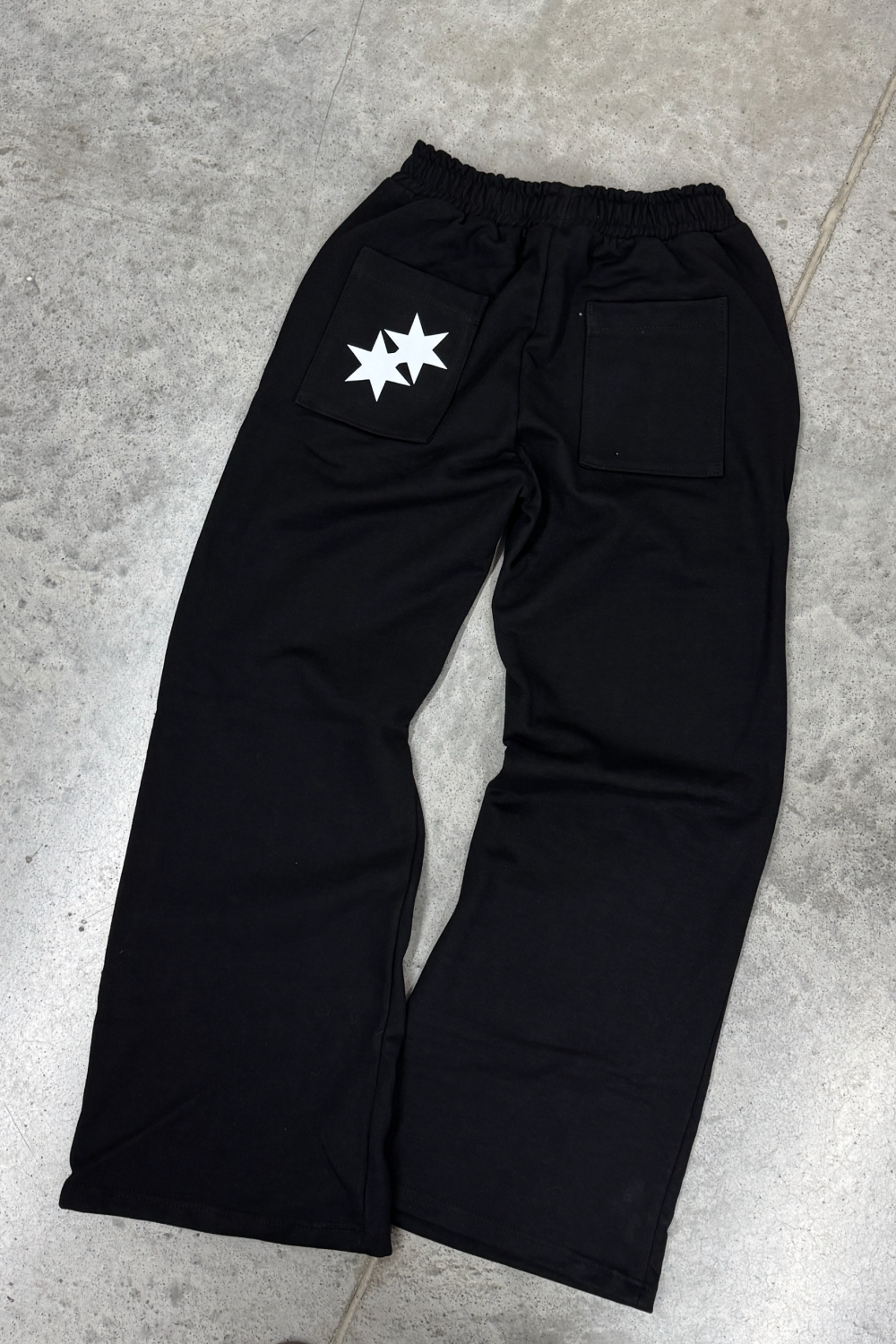 Double Spark Wide Pants Vantablack
