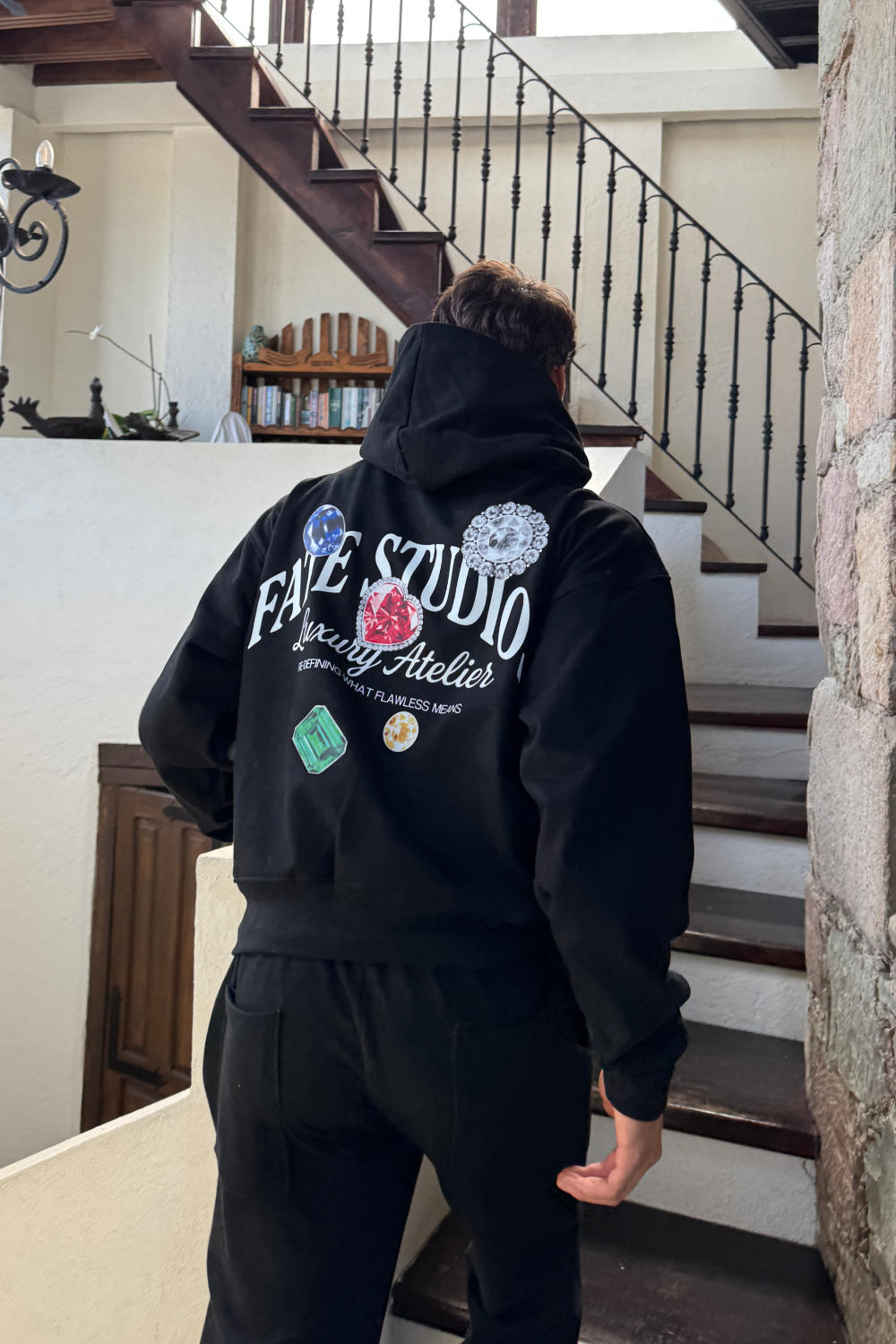 Gems Hoodie Vantablack