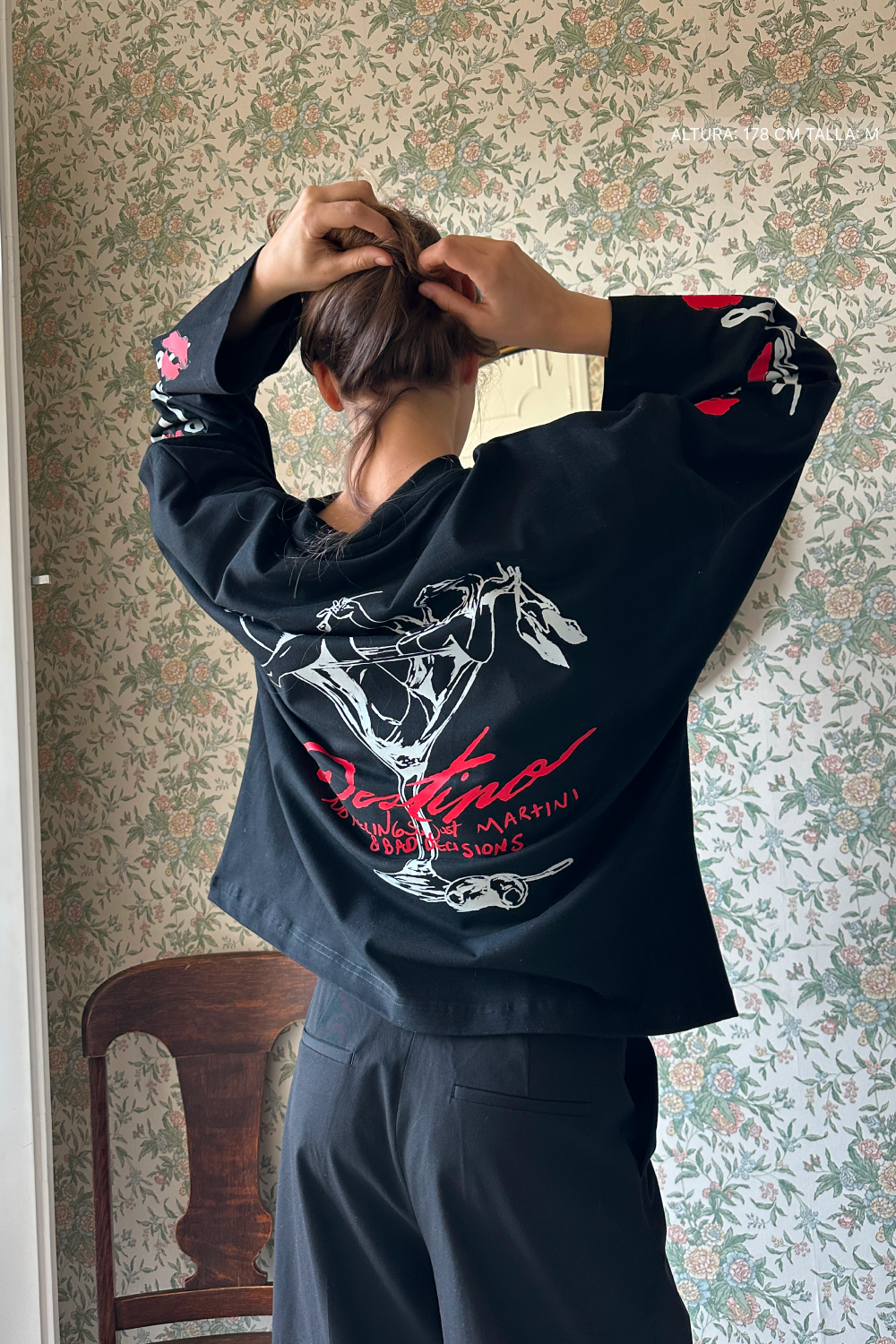 Martini & Bad Decisions Longsleeve Black
