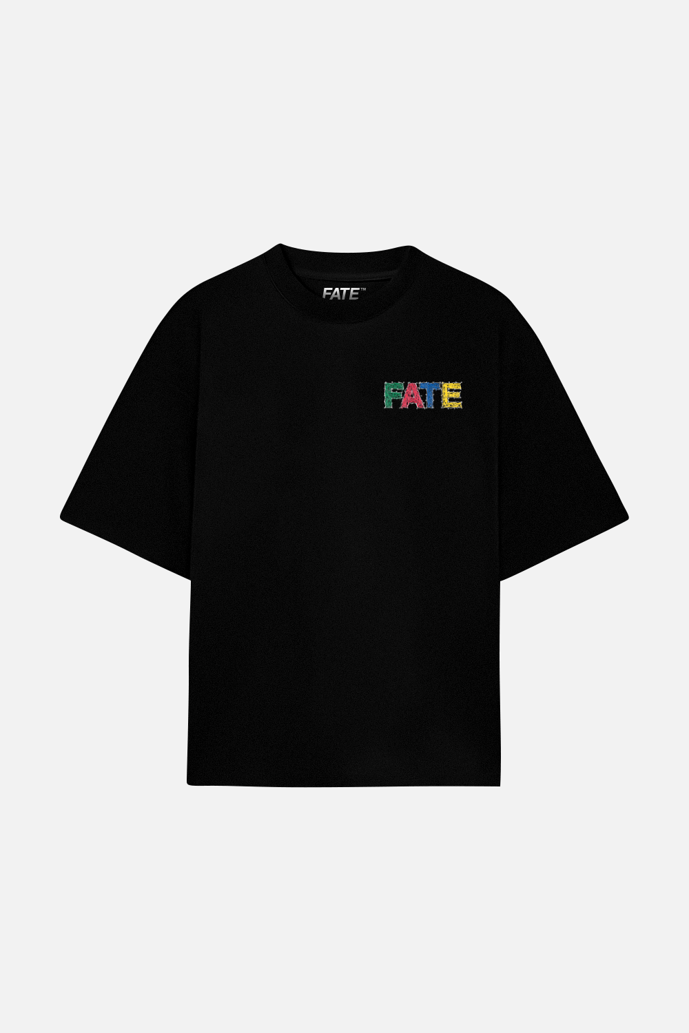 Not AI Crayon Tee Black