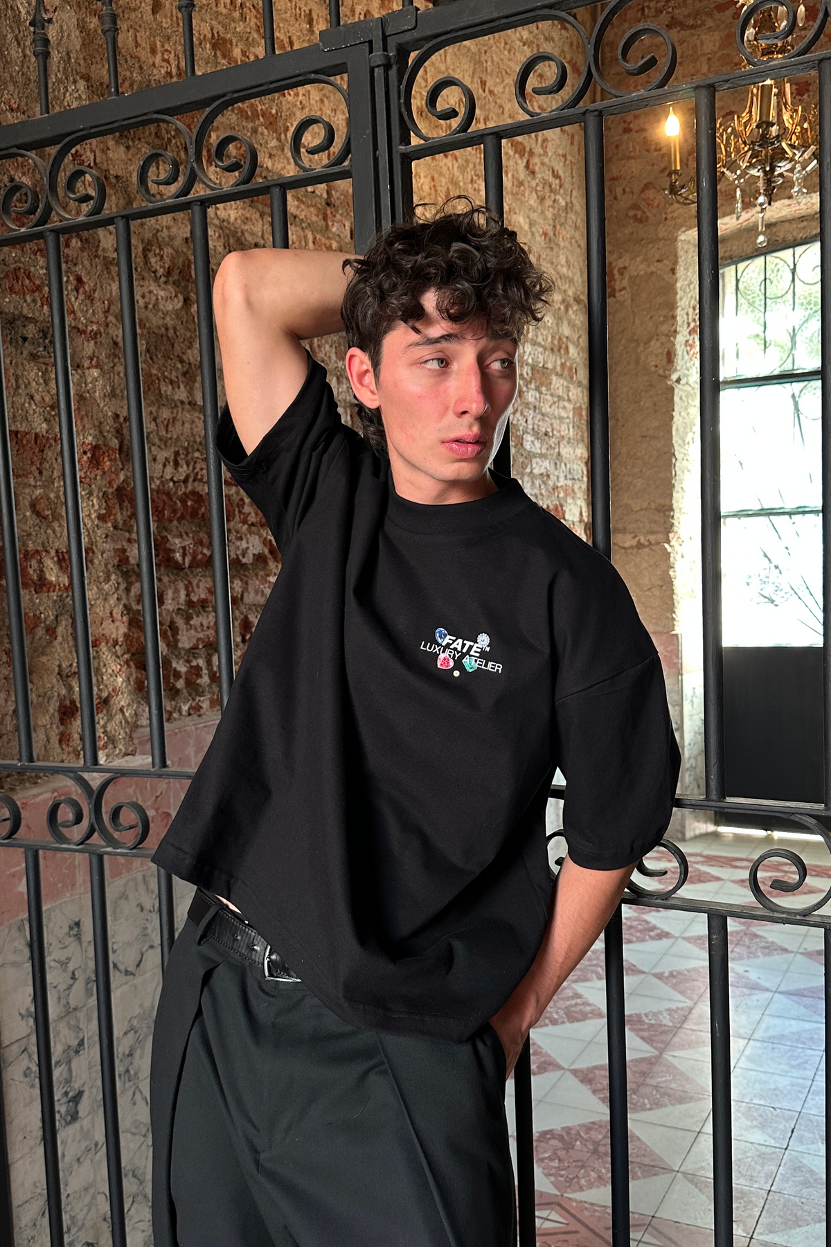 Gems Tee Black