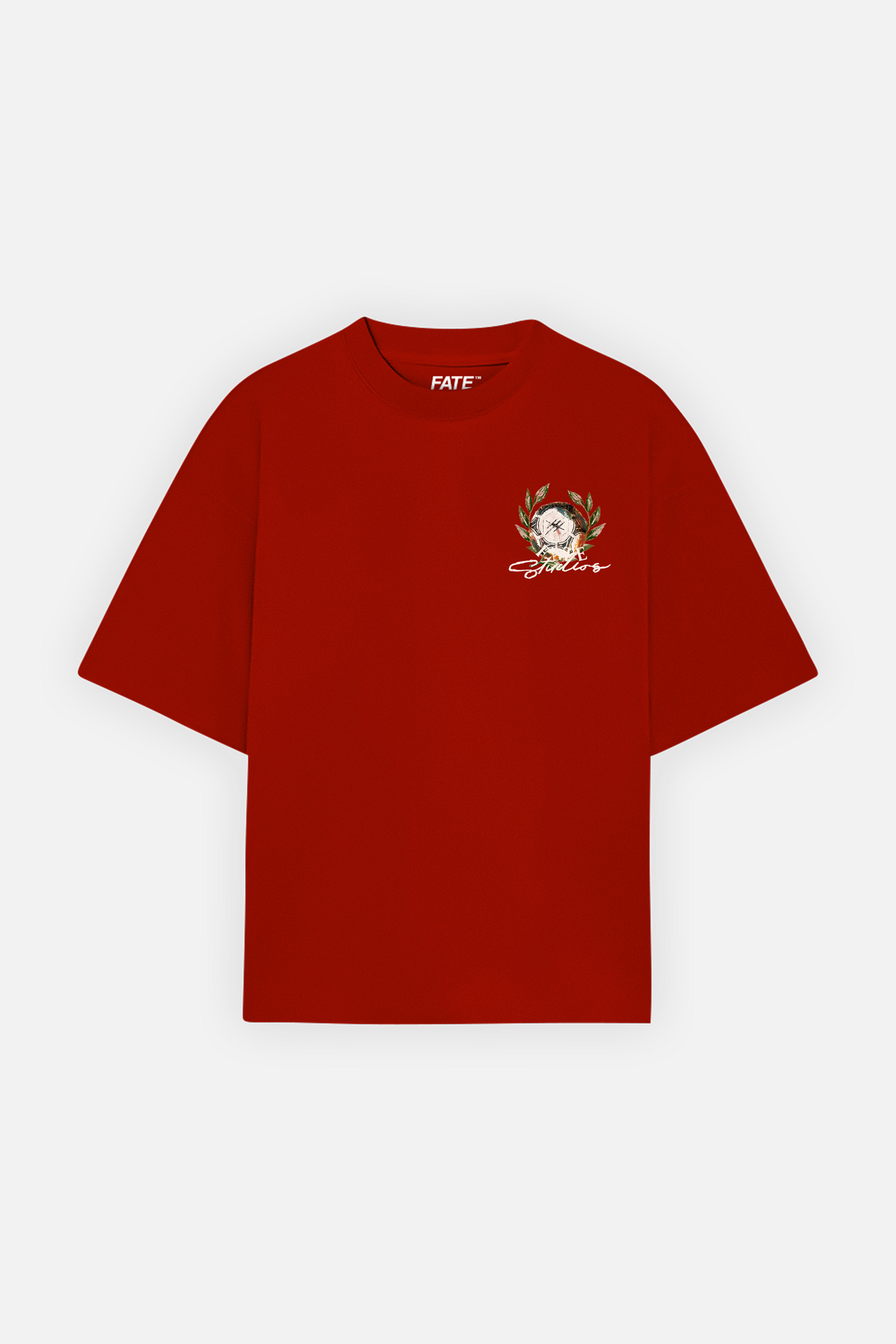 Fate Heritage Ball Tee Red — back view