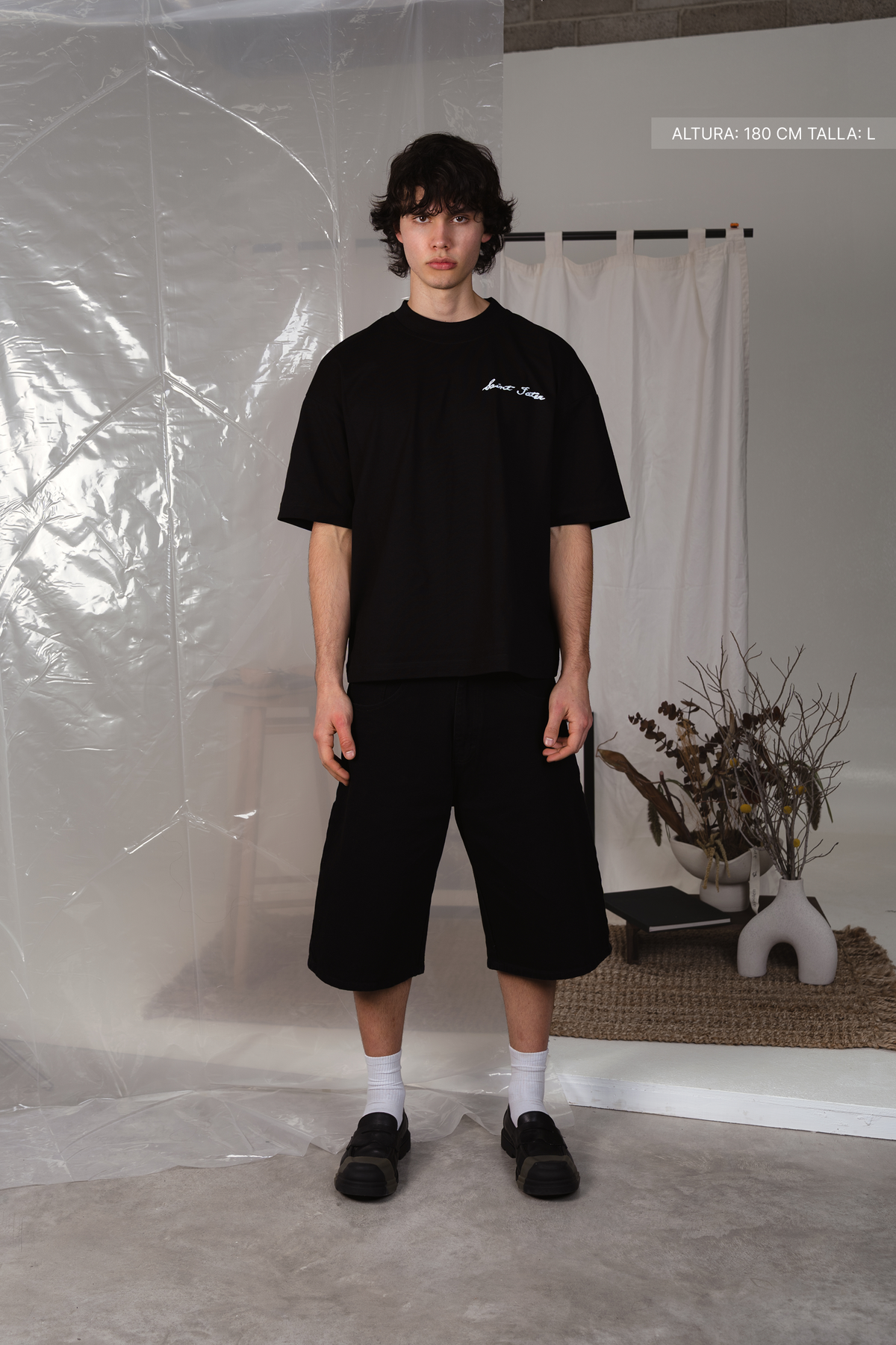 Saint Horses Tee Black