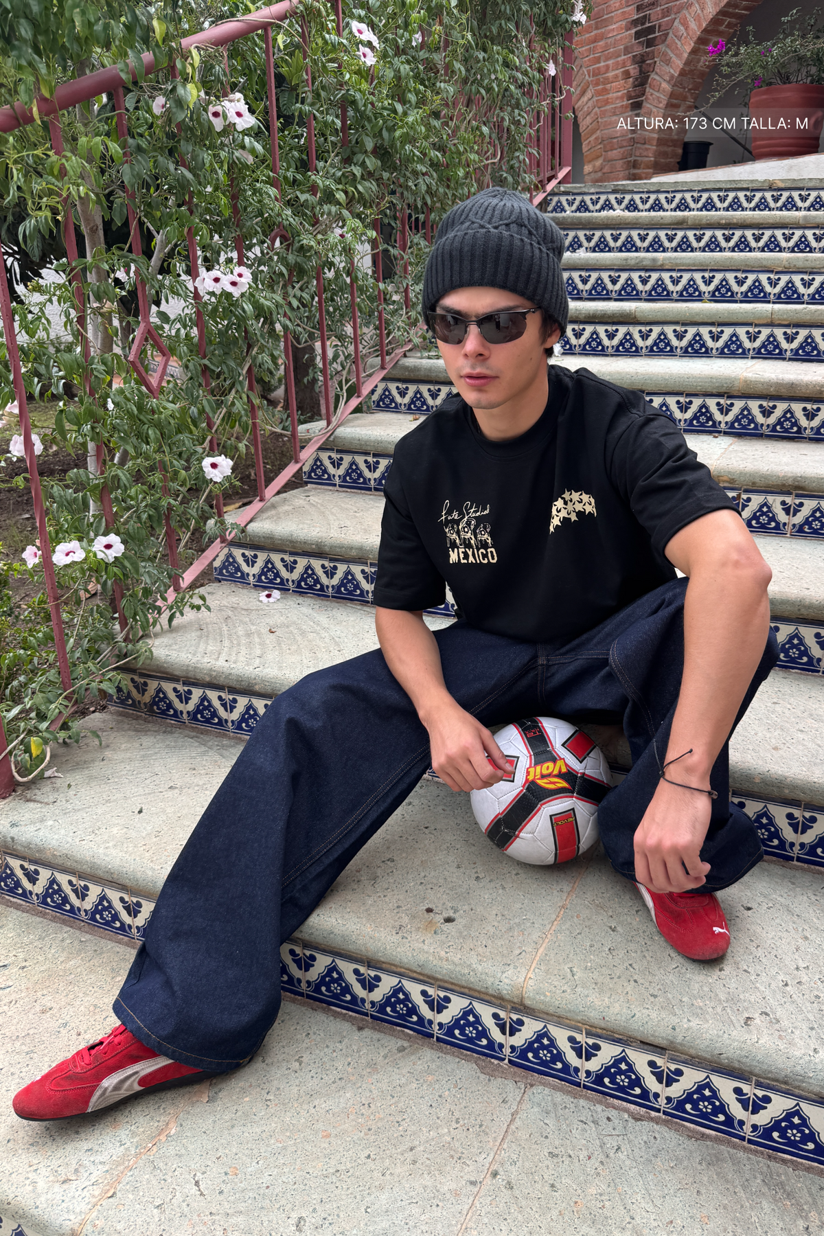 Futbol Tee Black — FATE, view 6