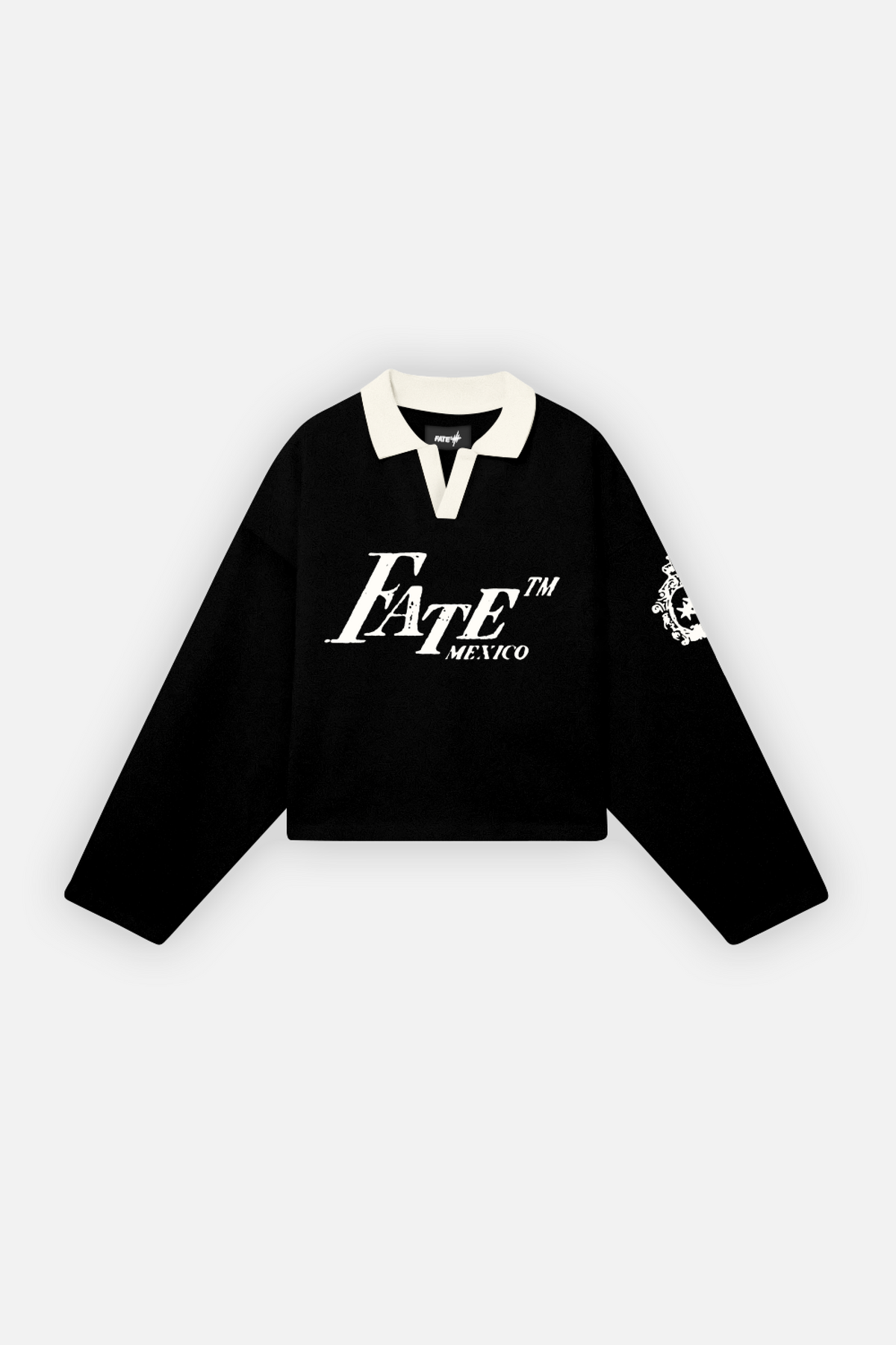 Spending My Money Longsleeve Polo Black
