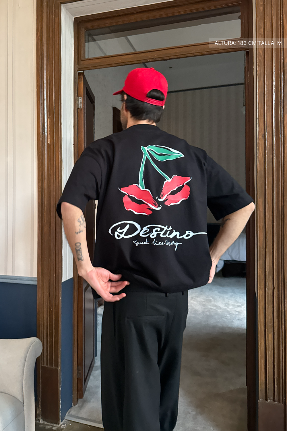 Sweet Lips Tee Black