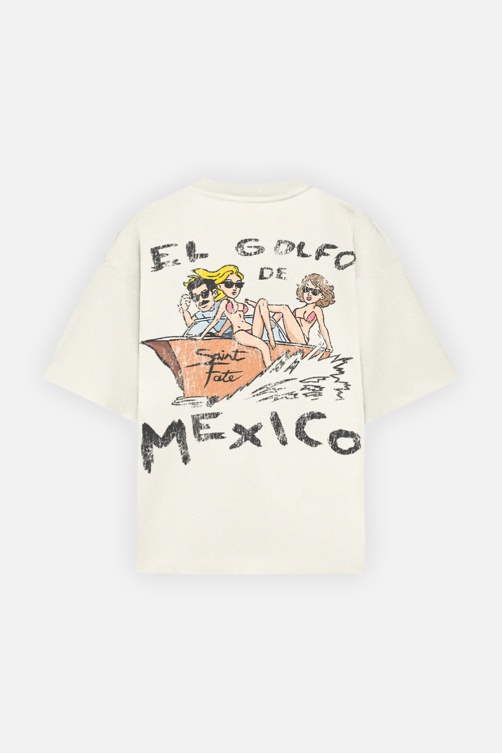 Golfo de Mexico Tee Ivory