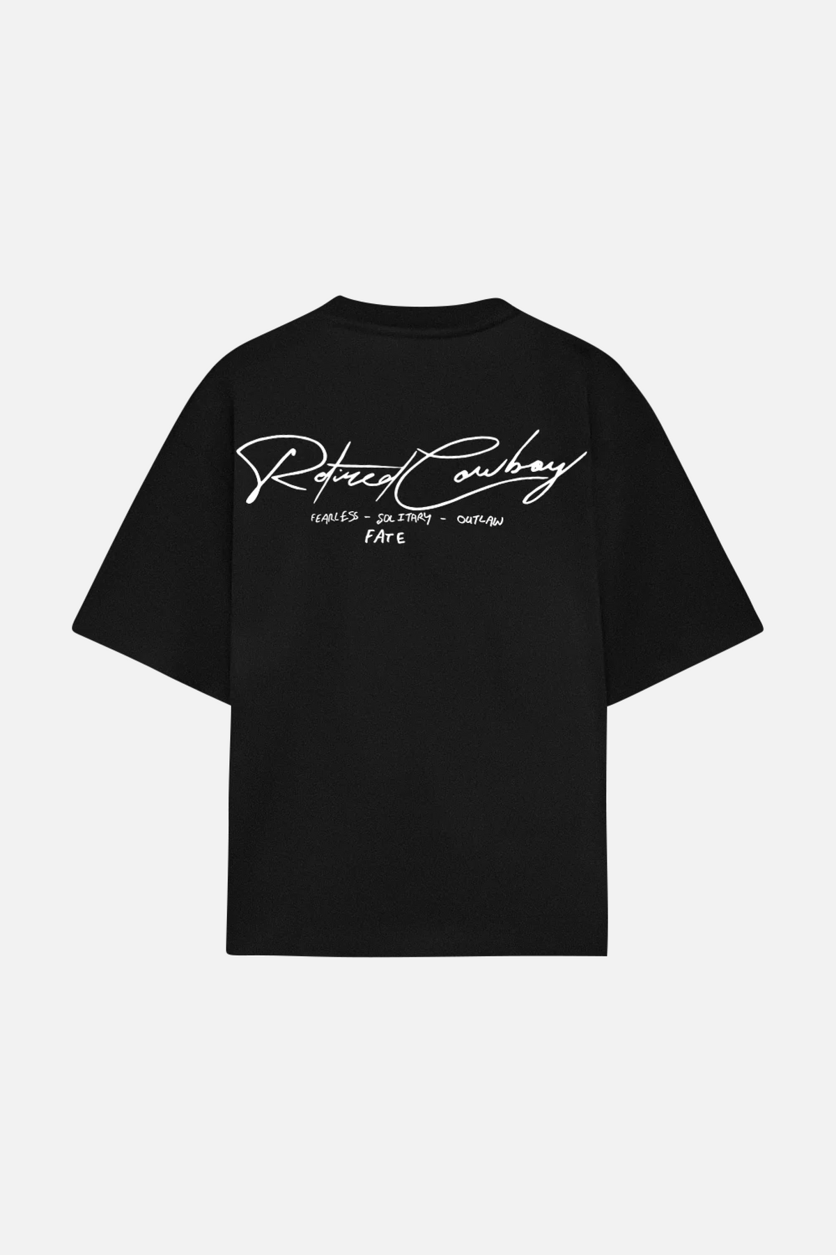Retired Cowboy Tee Black
