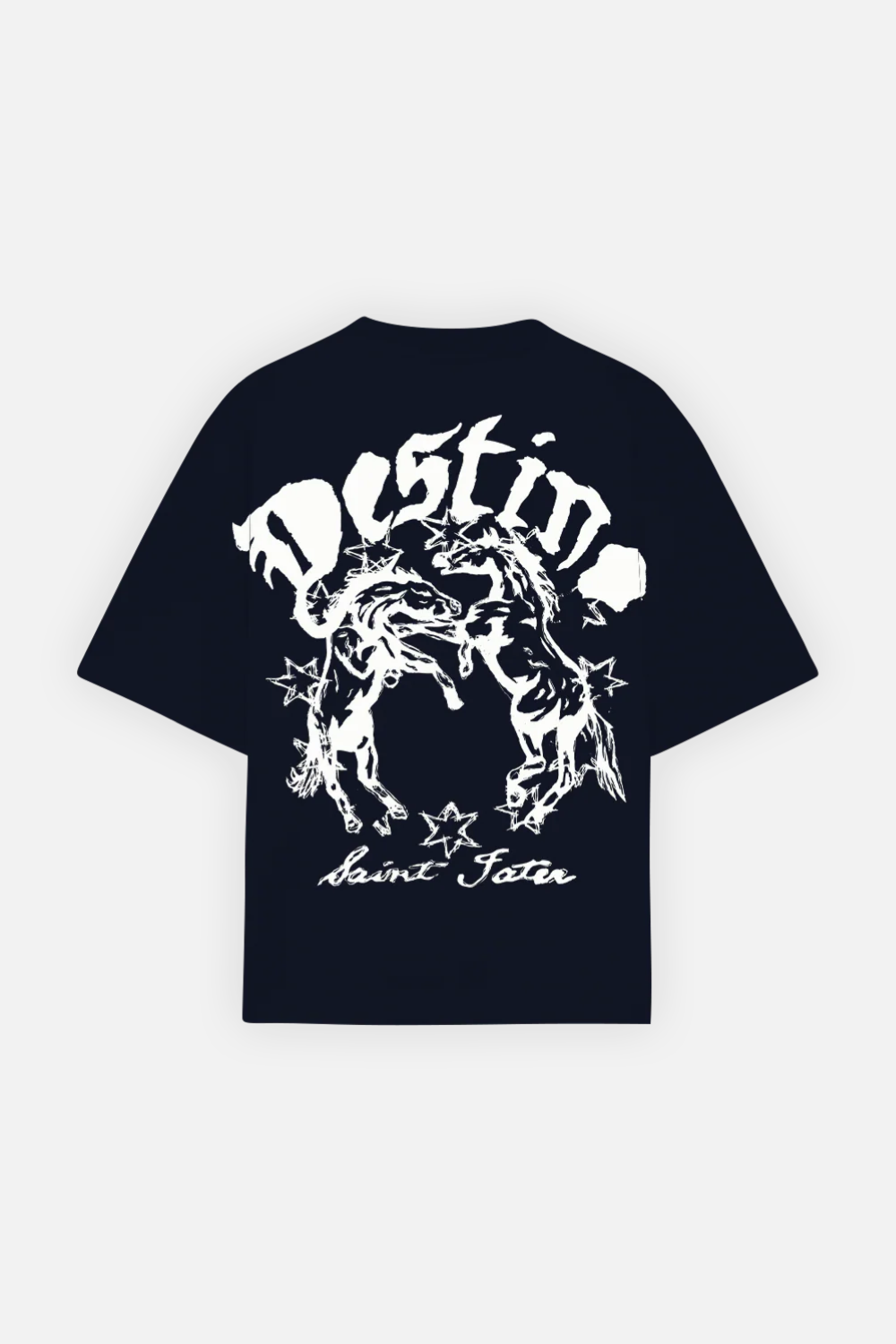 Saint Horses Tee Navy Blue