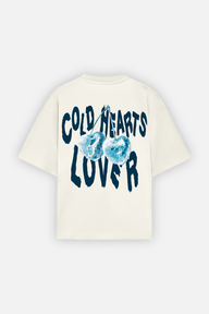 Cold Hearts Tee Ivory