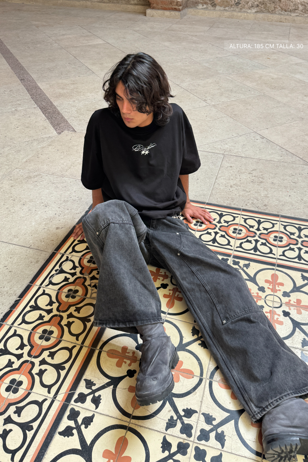 WB Jeans Carpenter Black Stone