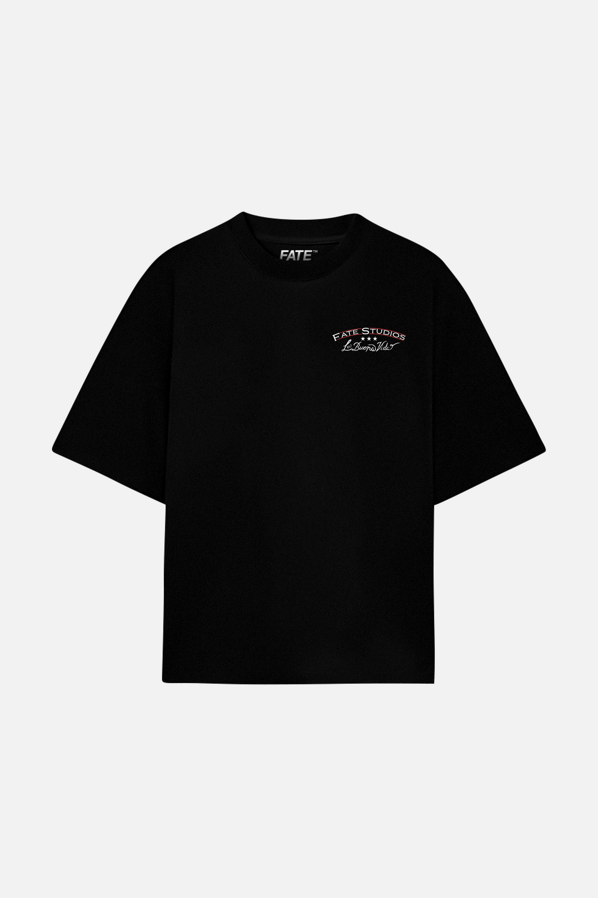 Sail Away Tee Black — Front