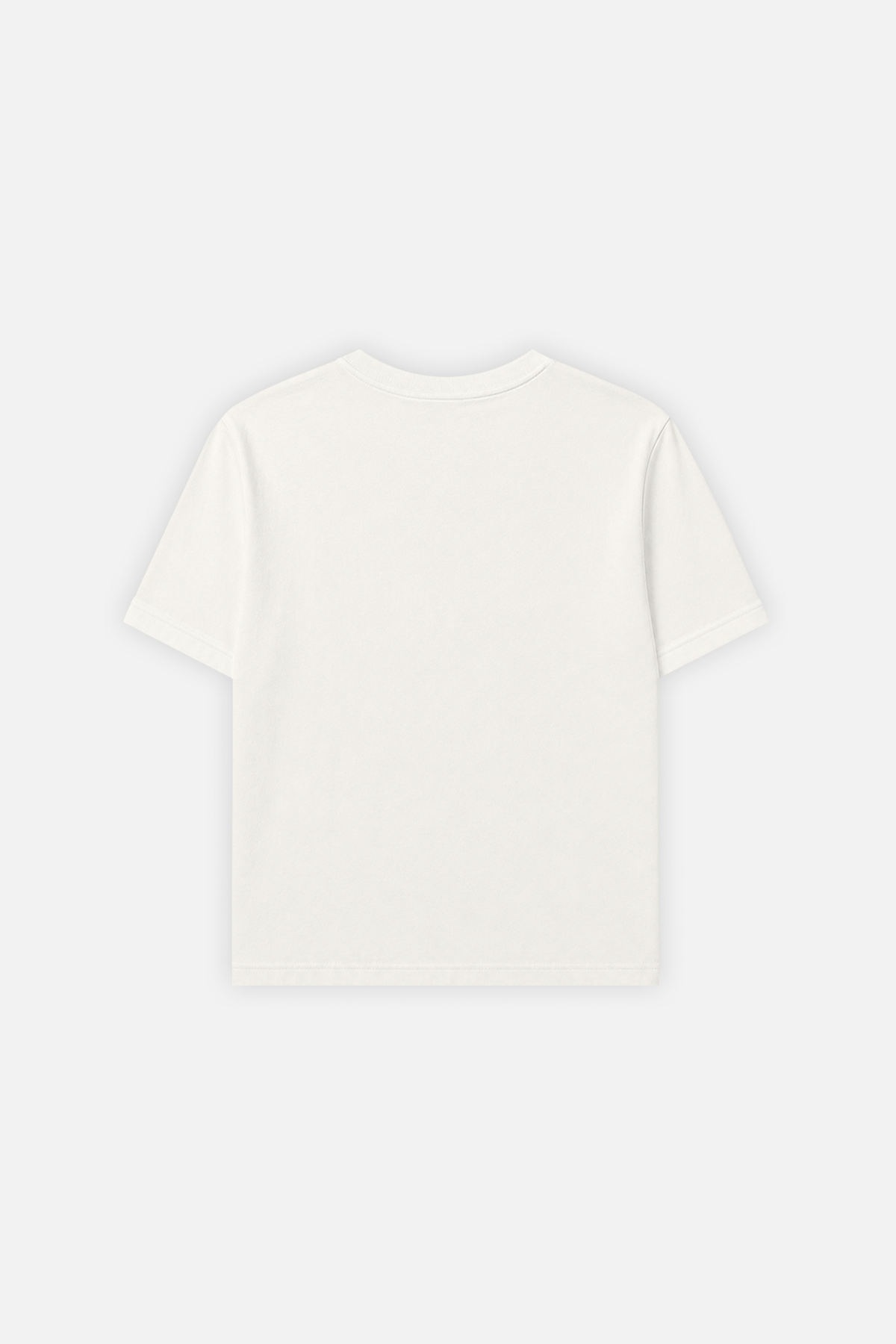 Sweet Cherry Muscle Tee Ivory — Back