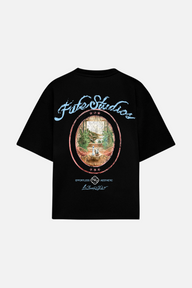 Villa View Tee Black