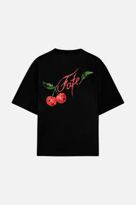 Sweet Cherry Tee Black